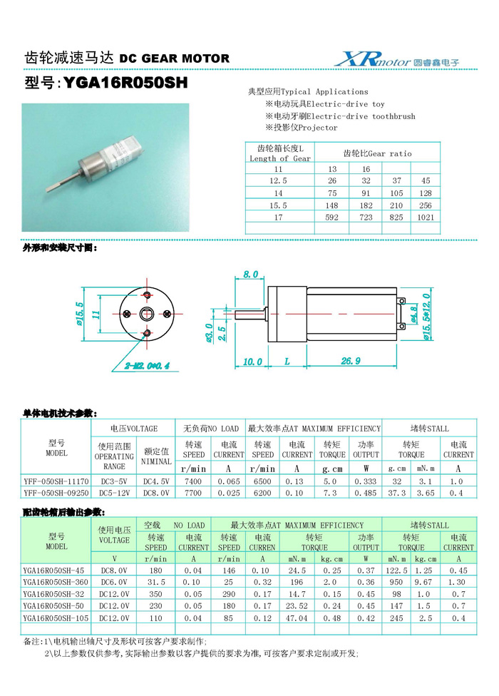 YGA16R050SHֱ����ˢ���ٵ��